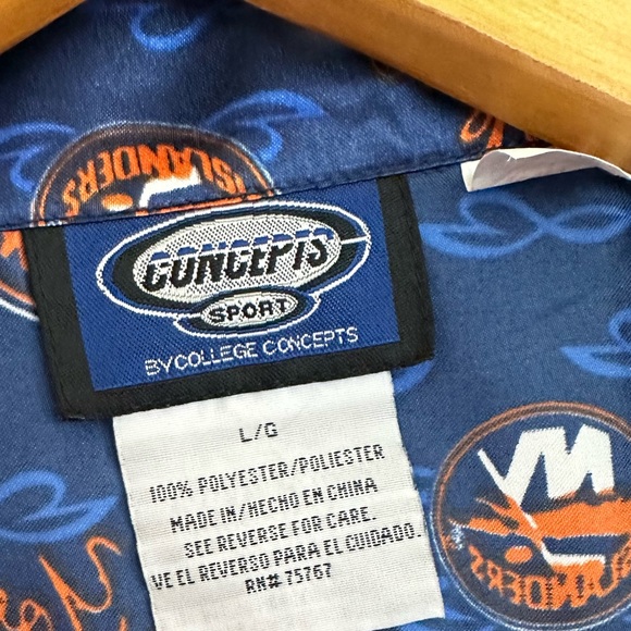 Concepts by College Concepts Hockey New York NY Islanders Hockey Sleep Dress - Picture 2 of 3